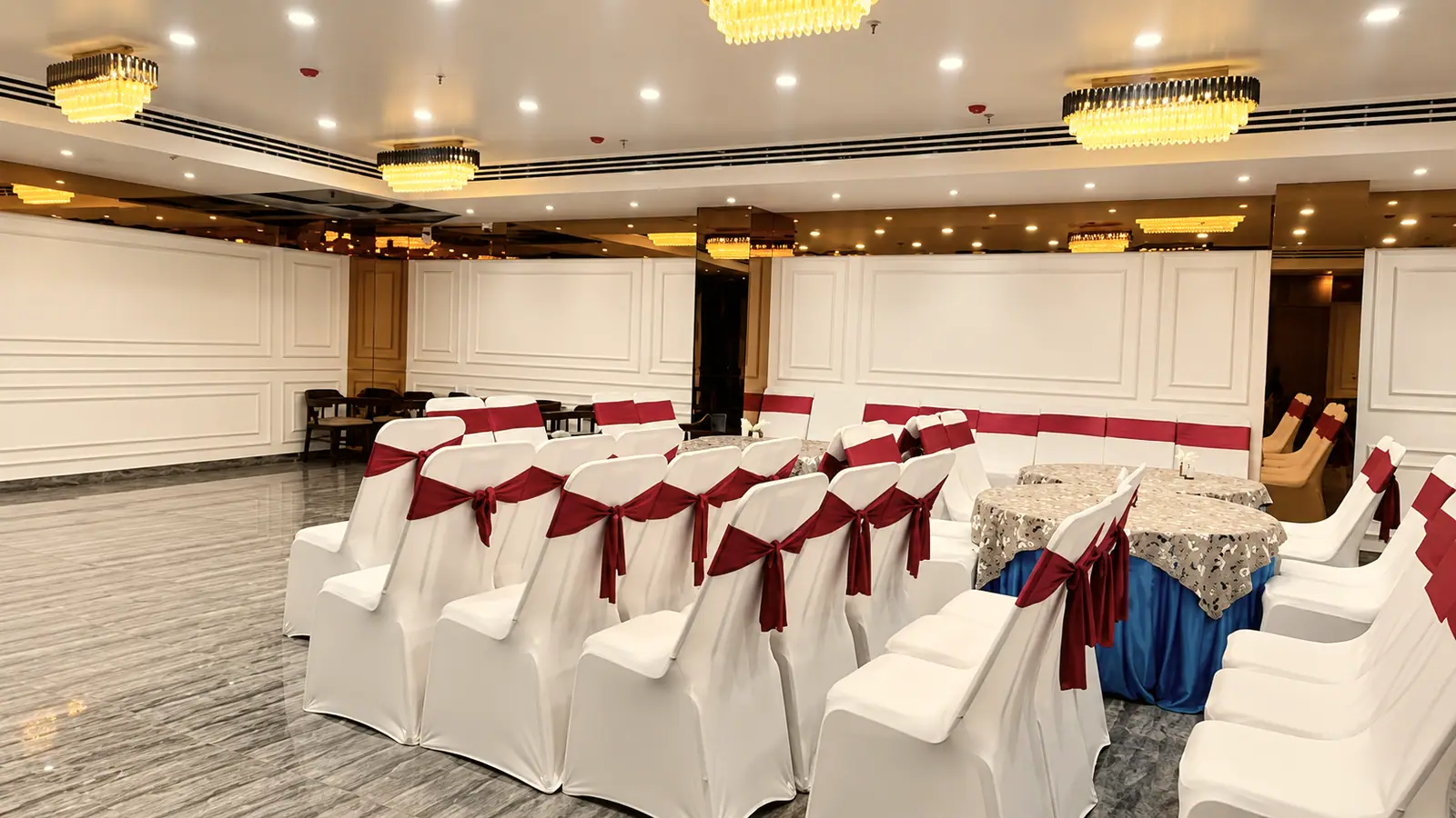Casa De Grande banquet hall in Prayagraj set for an event